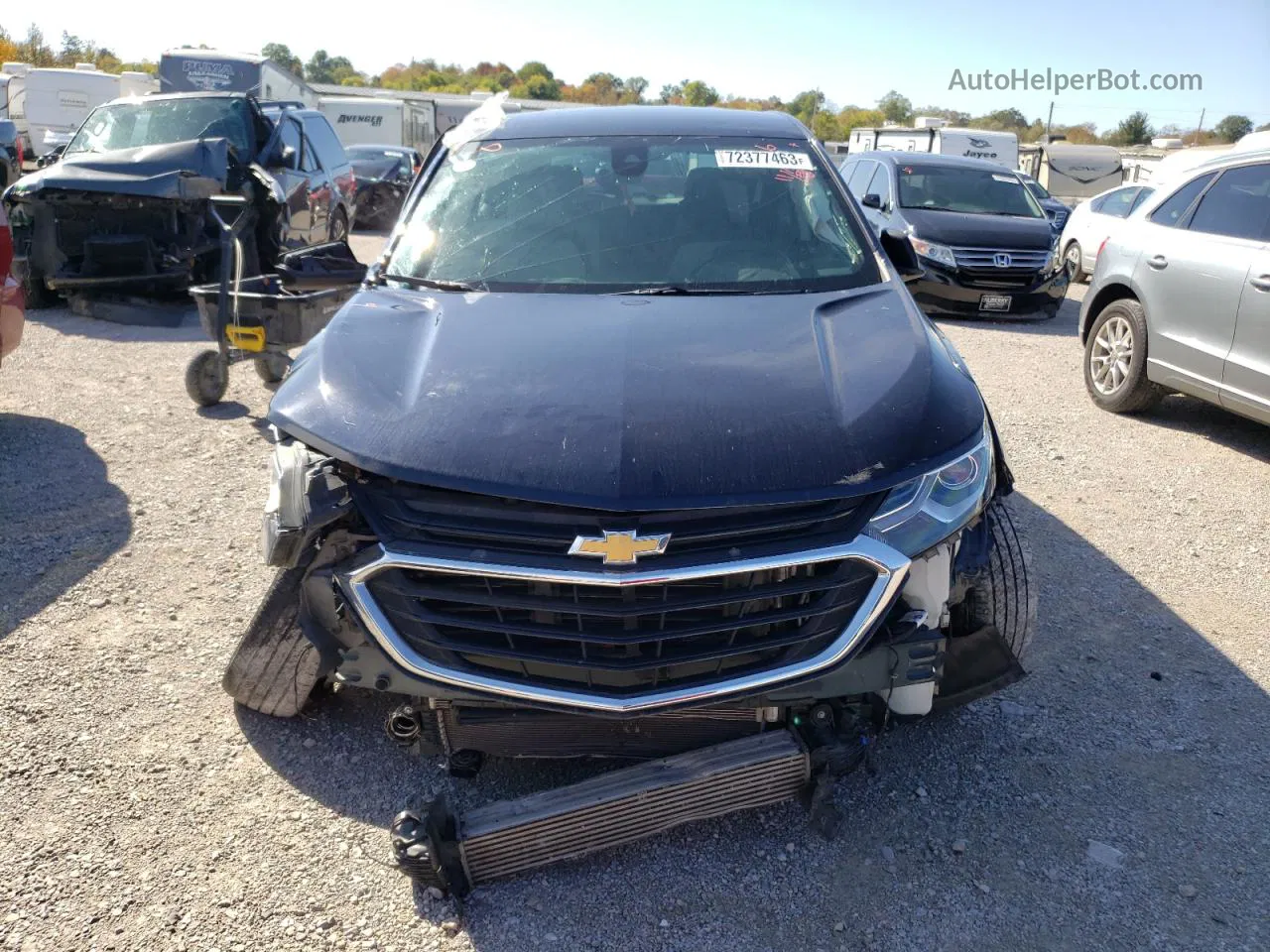 2020 Chevrolet Equinox Ls Black vin: 3GNAXSEVXLS719566