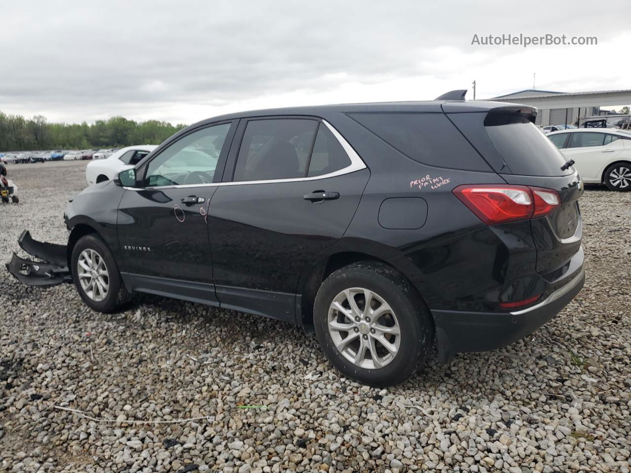 2019 Chevrolet Equinox Lt Black vin: 3GNAXTEV1KL278473