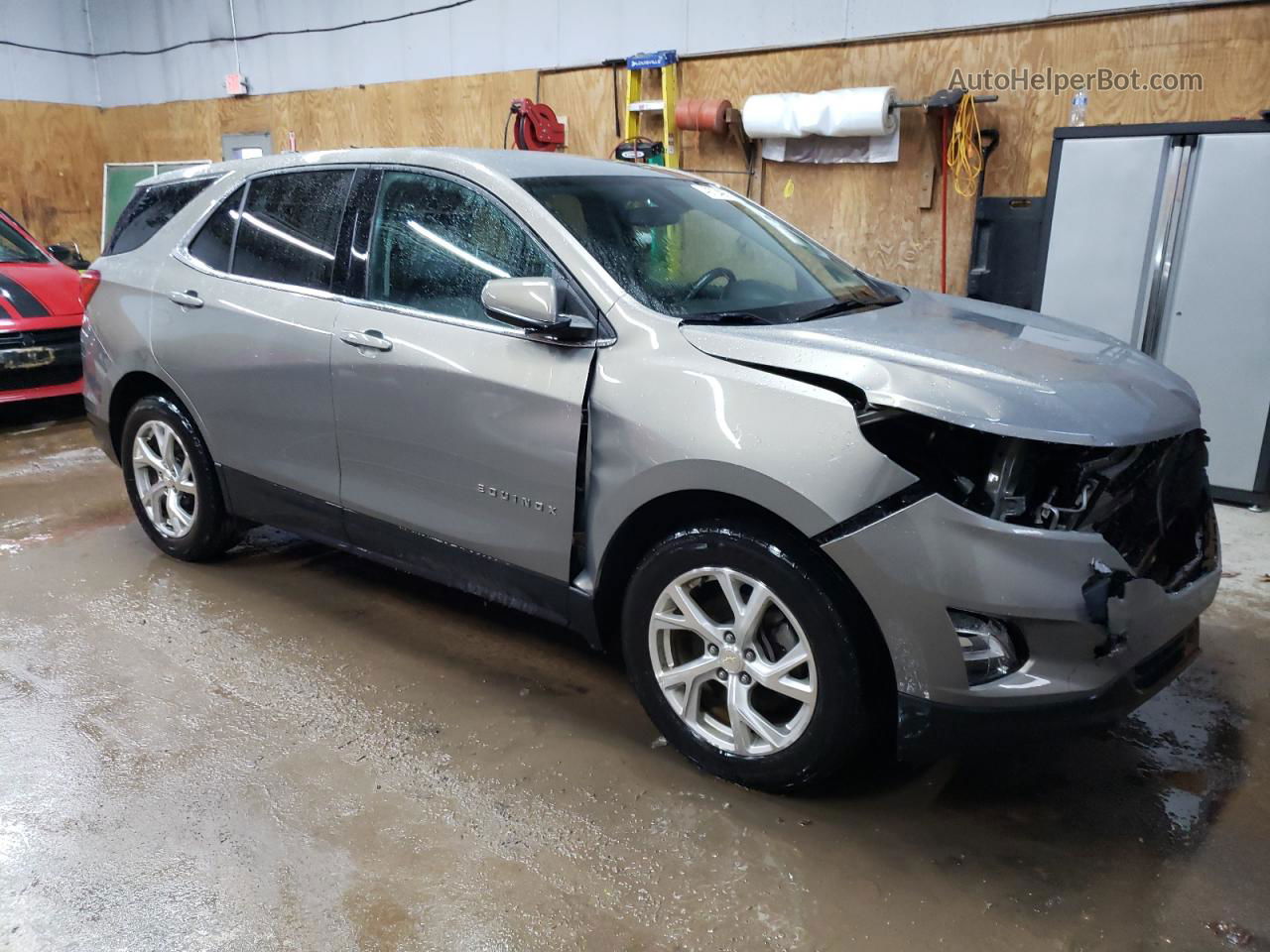 2018 Chevrolet Equinox Lt Brown vin: 3GNAXTEX4JS534269