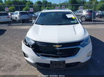 2018 Chevrolet Equinox Lt White vin: 3GNAXUEUXJS562024