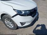 2018 Chevrolet Equinox Lt White vin: 3GNAXUEUXJS562024