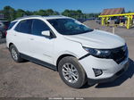 2018 Chevrolet Equinox Lt White vin: 3GNAXUEUXJS562024