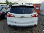 2018 Chevrolet Equinox Lt White vin: 3GNAXUEUXJS638499