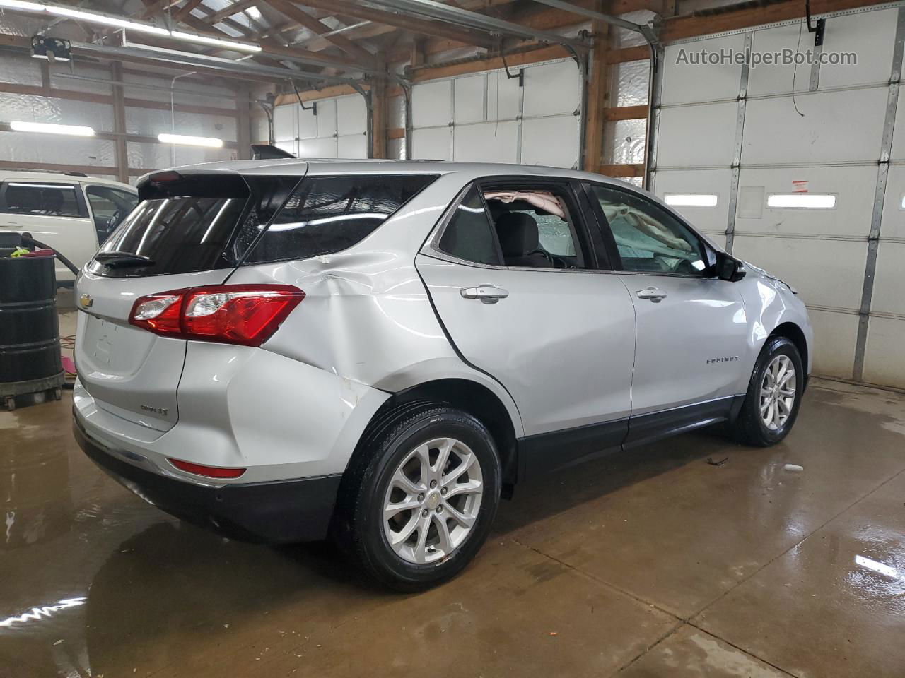 2019 Chevrolet Equinox Lt Серебряный vin: 3GNAXUEV0KL220991