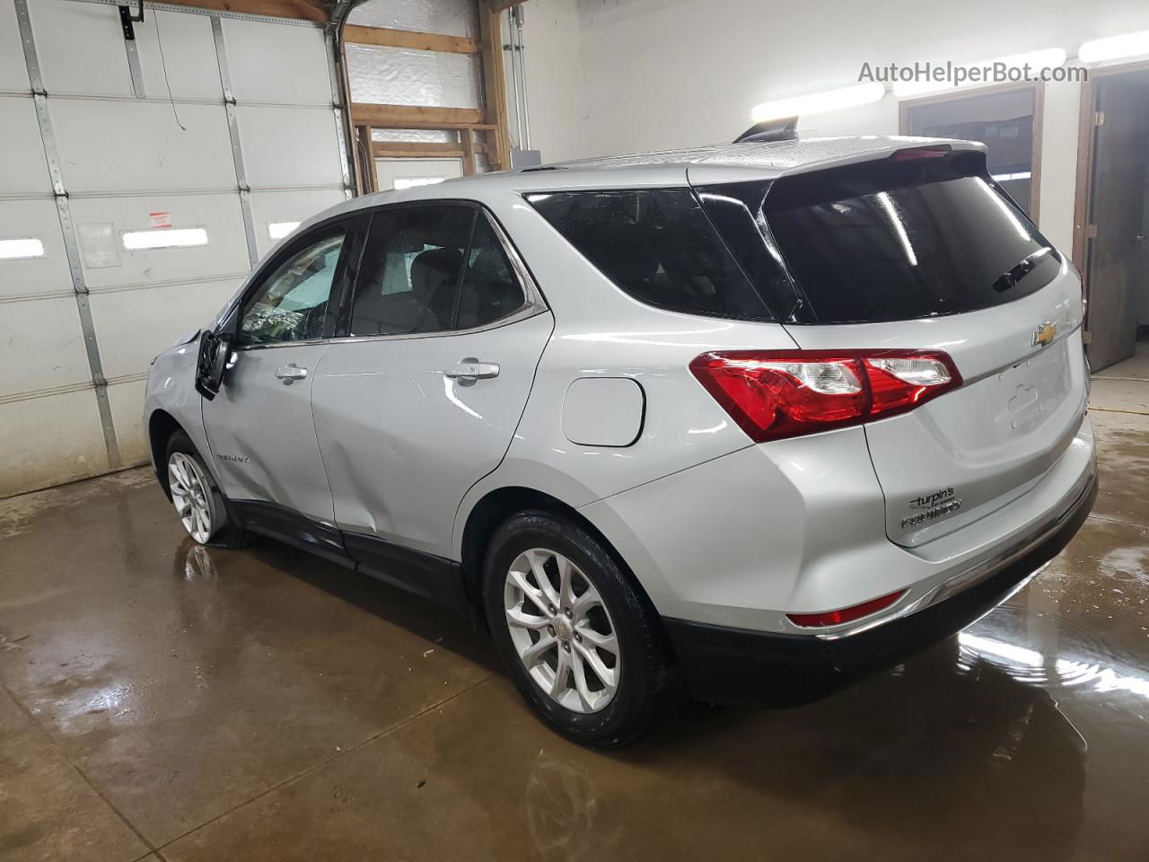 2019 Chevrolet Equinox Lt Silver vin: 3GNAXUEV0KL220991