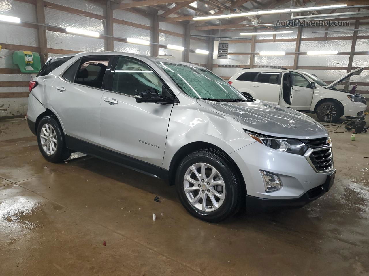 2019 Chevrolet Equinox Lt Silver vin: 3GNAXUEV0KL220991