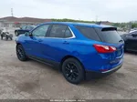 2019 Chevrolet Equinox Lt Blue vin: 3GNAXUEV0KS515854