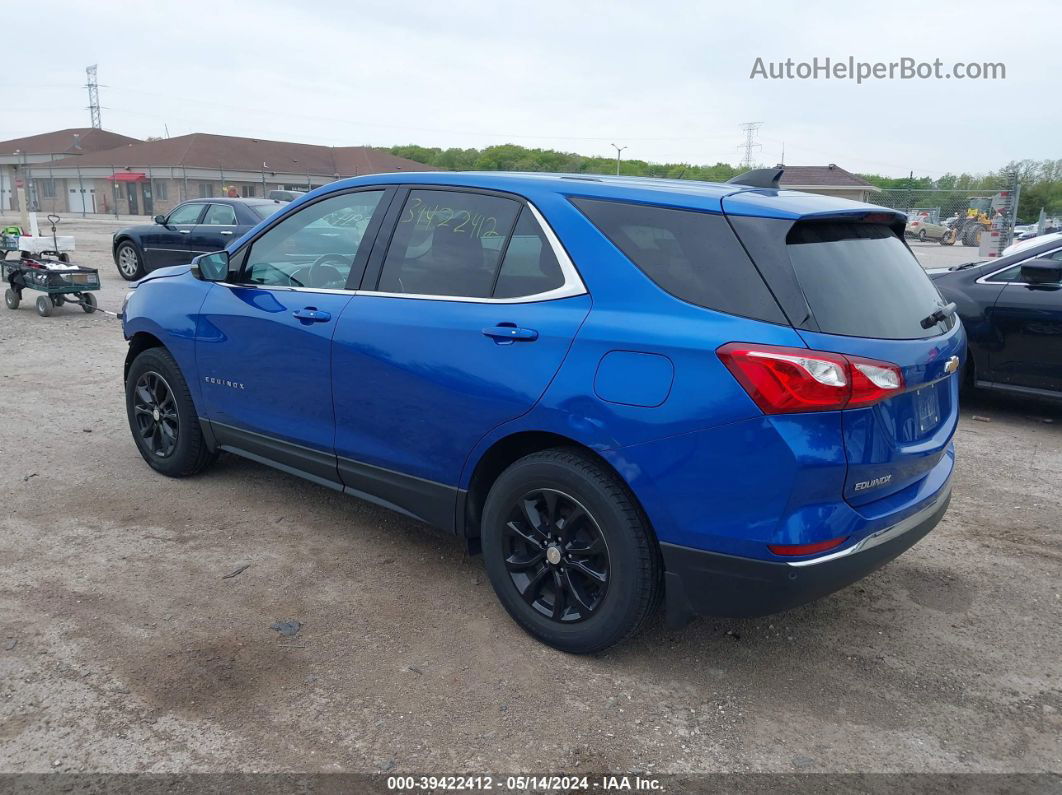 2019 Chevrolet Equinox Lt Blue vin: 3GNAXUEV0KS515854