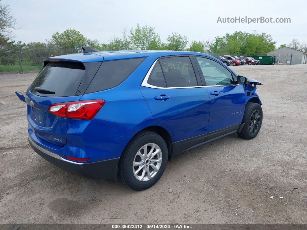 2019 Chevrolet Equinox Lt Blue vin: 3GNAXUEV0KS515854