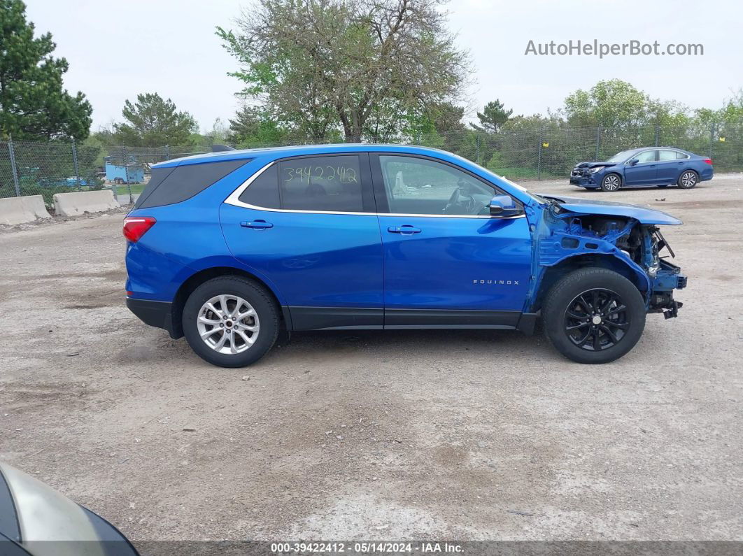 2019 Chevrolet Equinox Lt Blue vin: 3GNAXUEV0KS515854