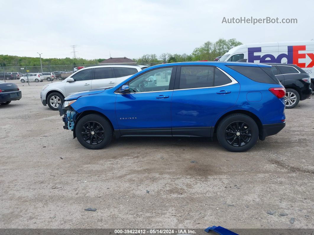 2019 Chevrolet Equinox Lt Blue vin: 3GNAXUEV0KS515854