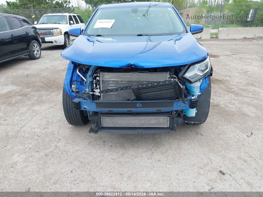 2019 Chevrolet Equinox Lt Blue vin: 3GNAXUEV0KS515854