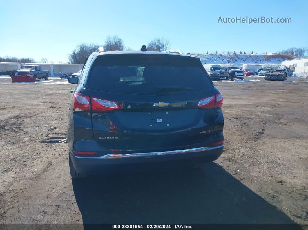 2020 Chevrolet Equinox Awd Lt 1.5l Turbo Black vin: 3GNAXUEV0LL227490