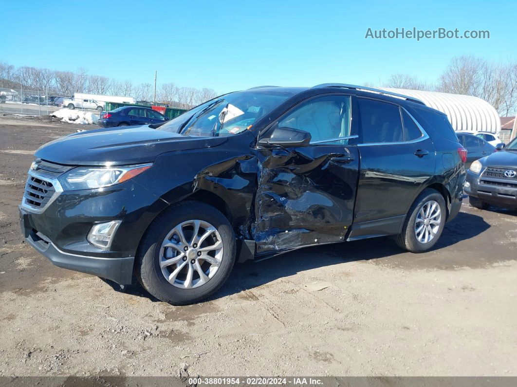 2020 Chevrolet Equinox Awd Lt 1.5l Turbo Black vin: 3GNAXUEV0LL227490