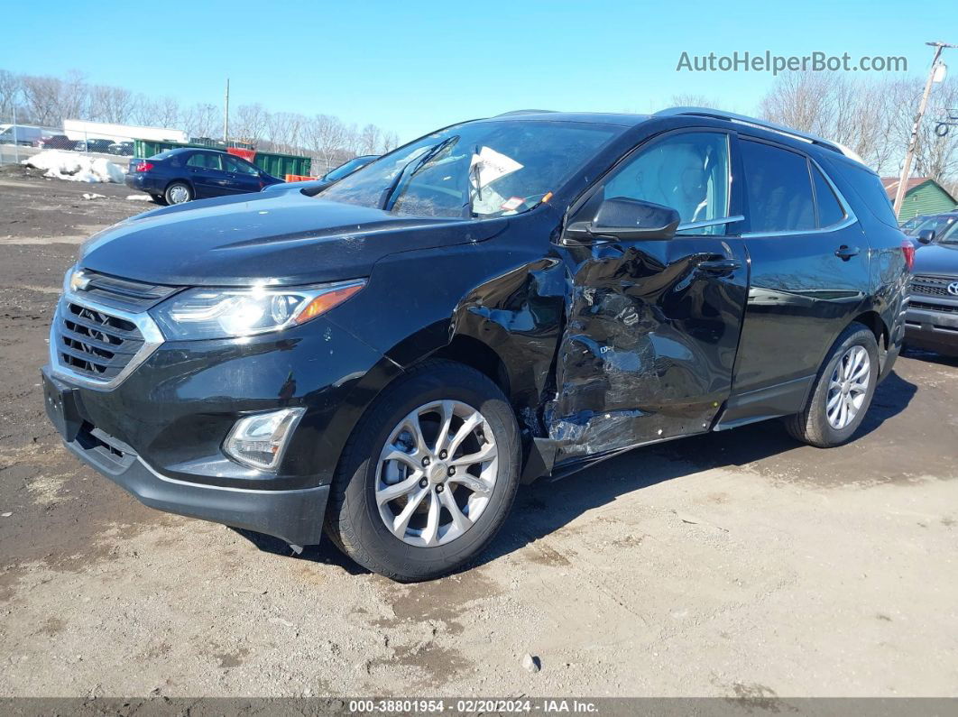 2020 Chevrolet Equinox Awd Lt 1.5l Turbo Black vin: 3GNAXUEV0LL227490