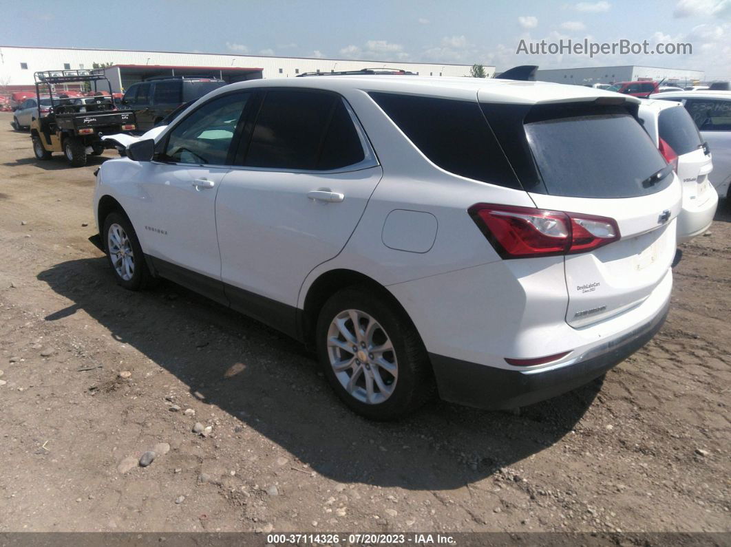 2020 Chevrolet Equinox Lt White vin: 3GNAXUEV0LL267763