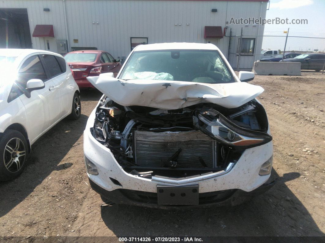 2020 Chevrolet Equinox Lt White vin: 3GNAXUEV0LL267763