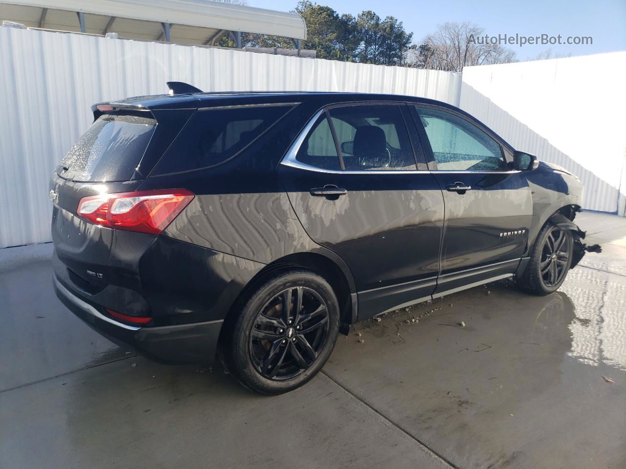 2020 Chevrolet Equinox Lt Черный vin: 3GNAXUEV0LL272395