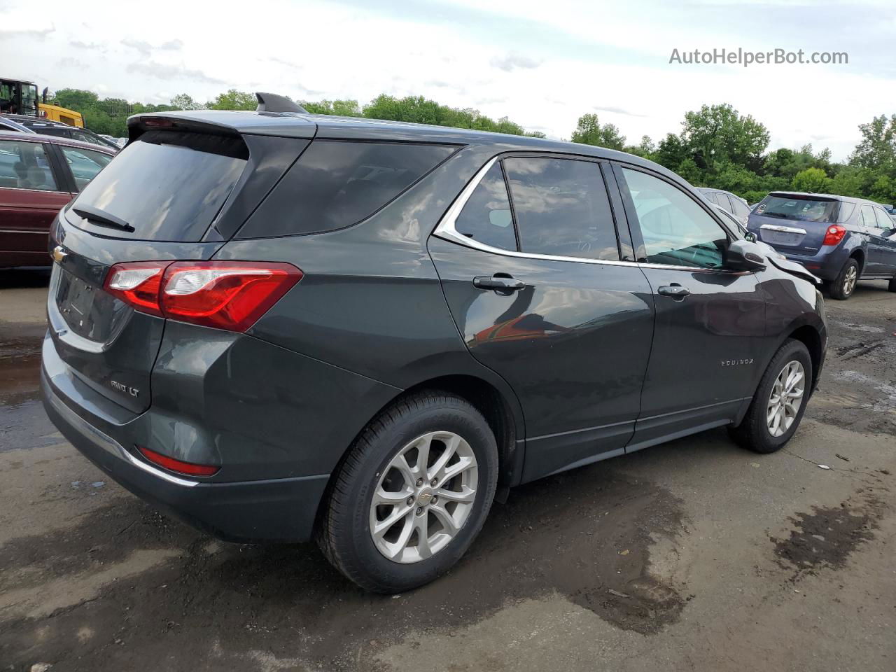 2020 Chevrolet Equinox Lt Charcoal vin: 3GNAXUEV0LS593813