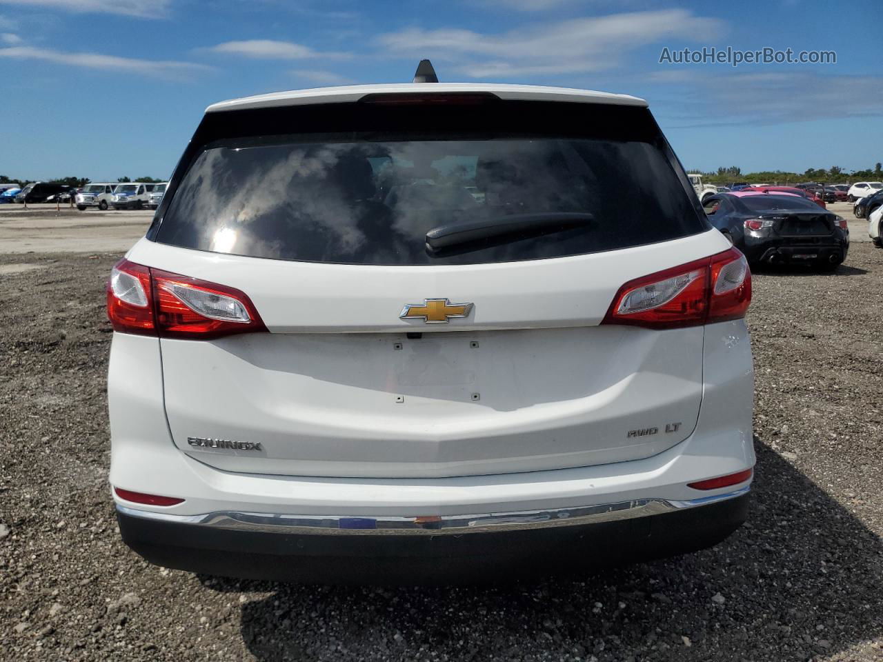 2020 Chevrolet Equinox Lt Белый vin: 3GNAXUEV0LS690770