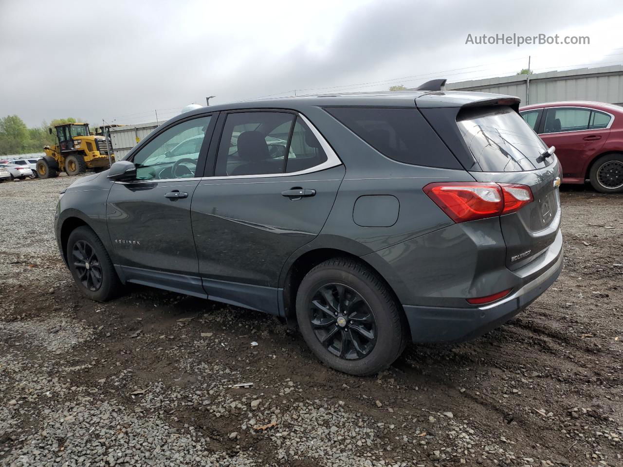 2019 Chevrolet Equinox Lt Gray vin: 3GNAXUEV1KS602341