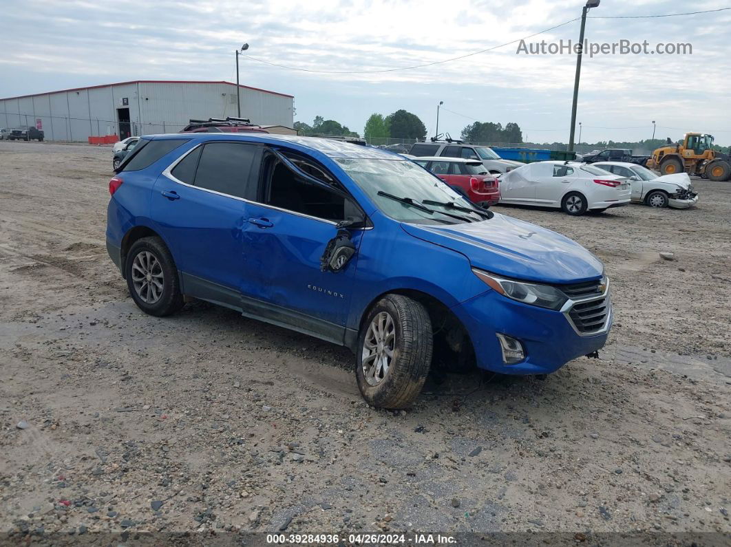 2019 Chevrolet Equinox Lt Blue vin: 3GNAXUEV1KS602971