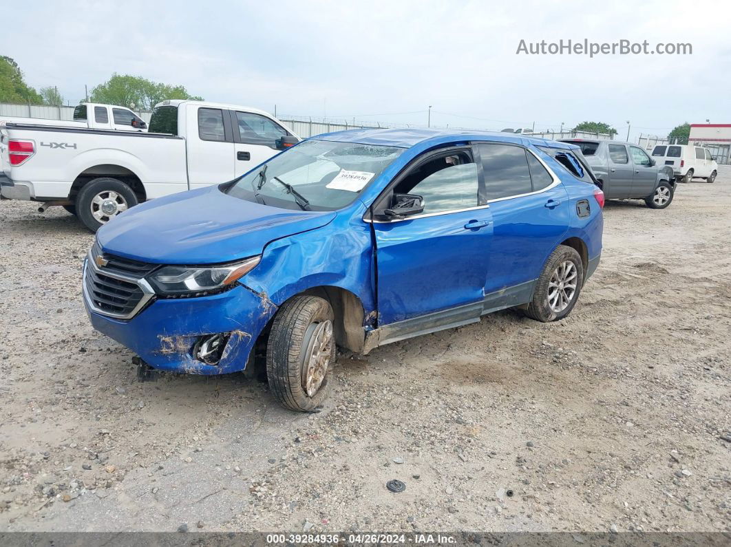 2019 Chevrolet Equinox Lt Blue vin: 3GNAXUEV1KS602971