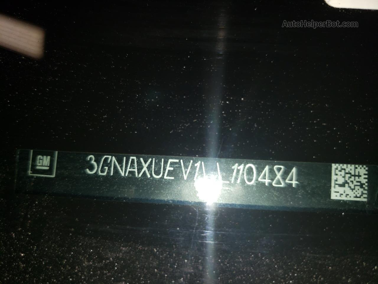 2020 Chevrolet Equinox Lt Черный vin: 3GNAXUEV1LL110484