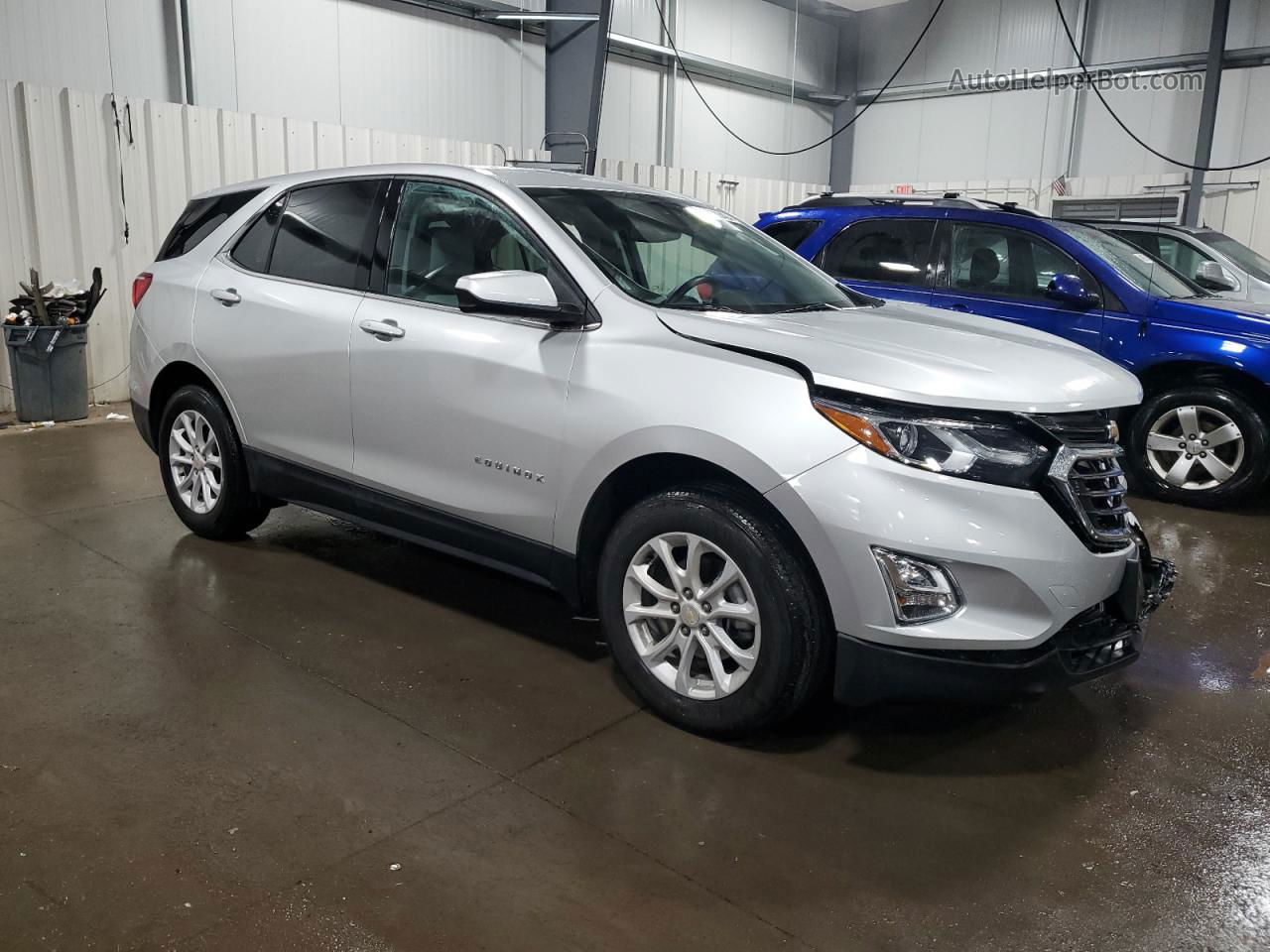 2020 Chevrolet Equinox Lt Серебряный vin: 3GNAXUEV1LS687747