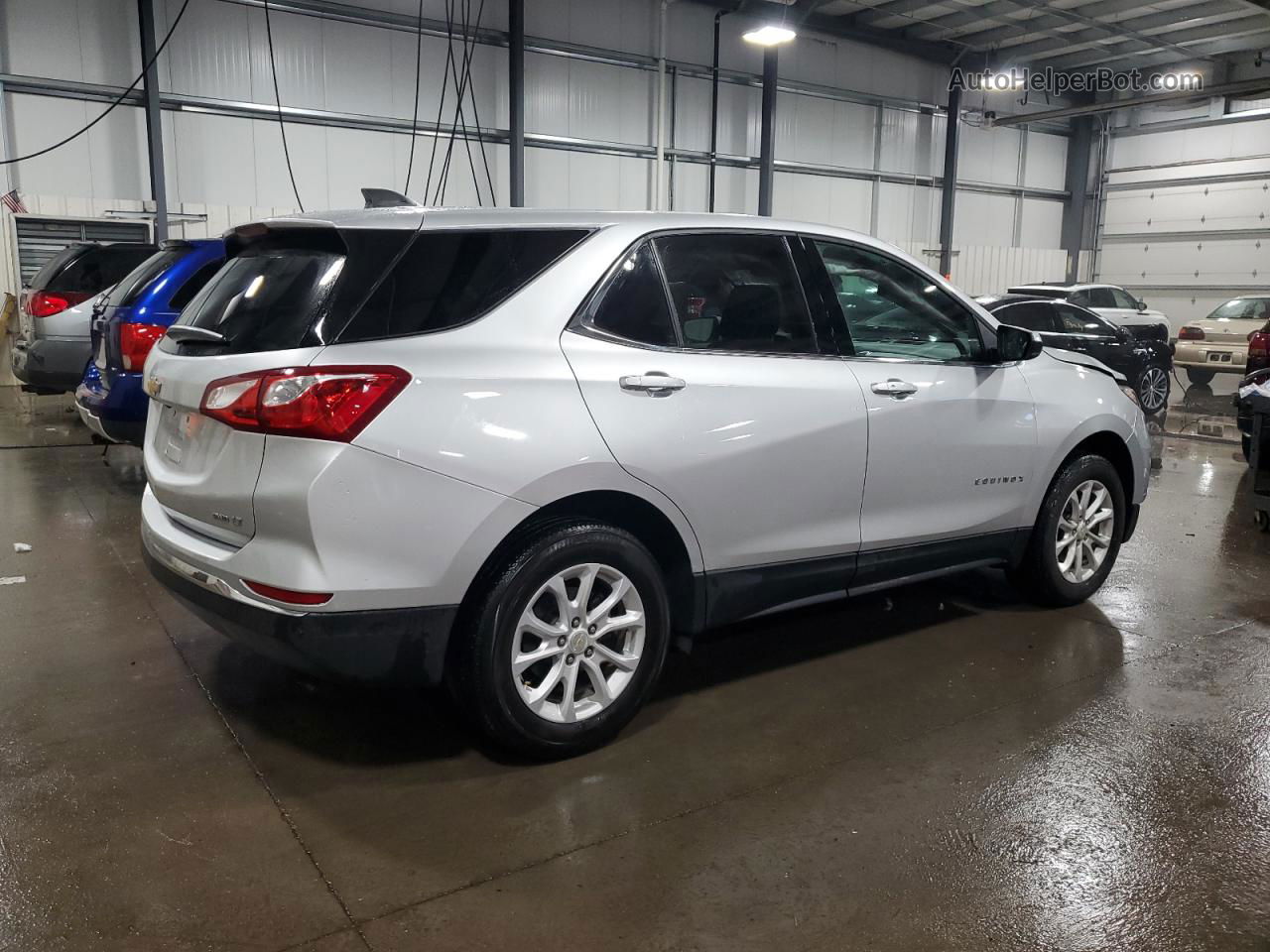 2020 Chevrolet Equinox Lt Silver vin: 3GNAXUEV1LS687747