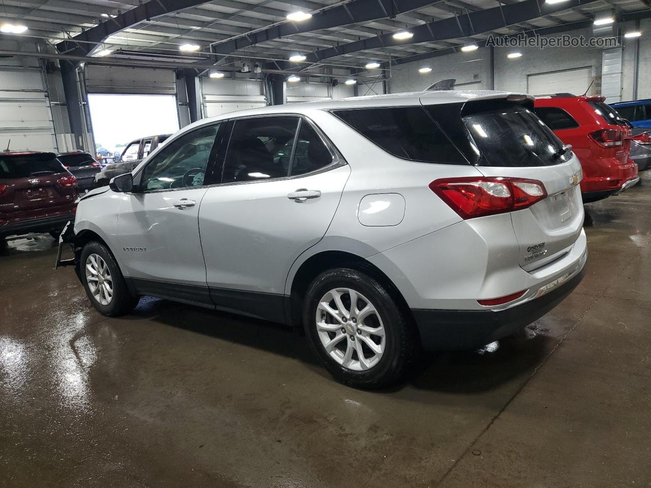 2020 Chevrolet Equinox Lt Silver vin: 3GNAXUEV1LS687747