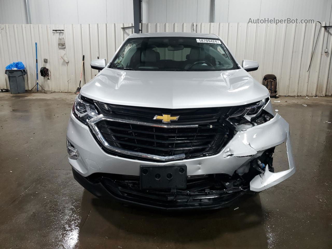 2020 Chevrolet Equinox Lt Silver vin: 3GNAXUEV1LS687747