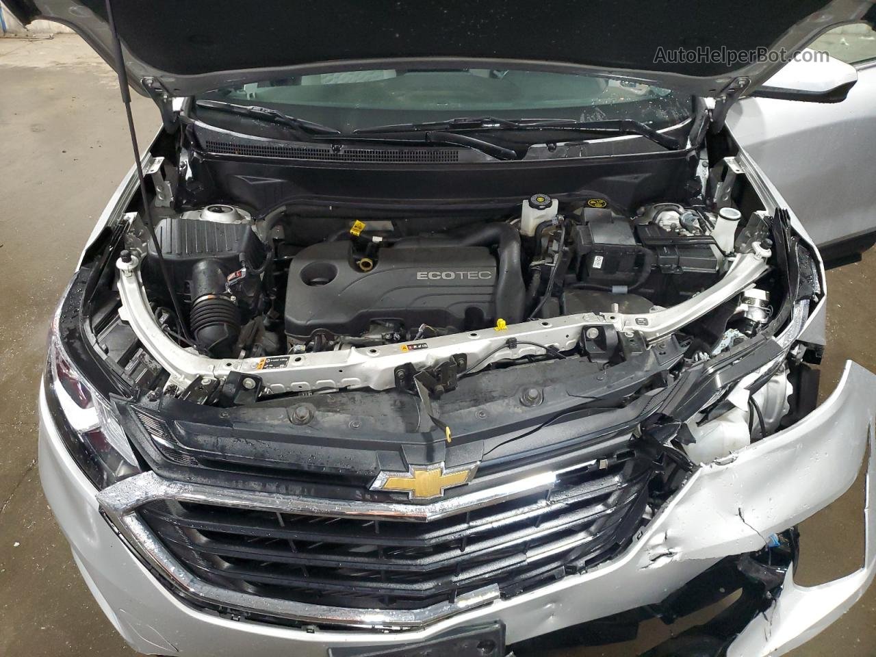 2020 Chevrolet Equinox Lt Silver vin: 3GNAXUEV1LS687747