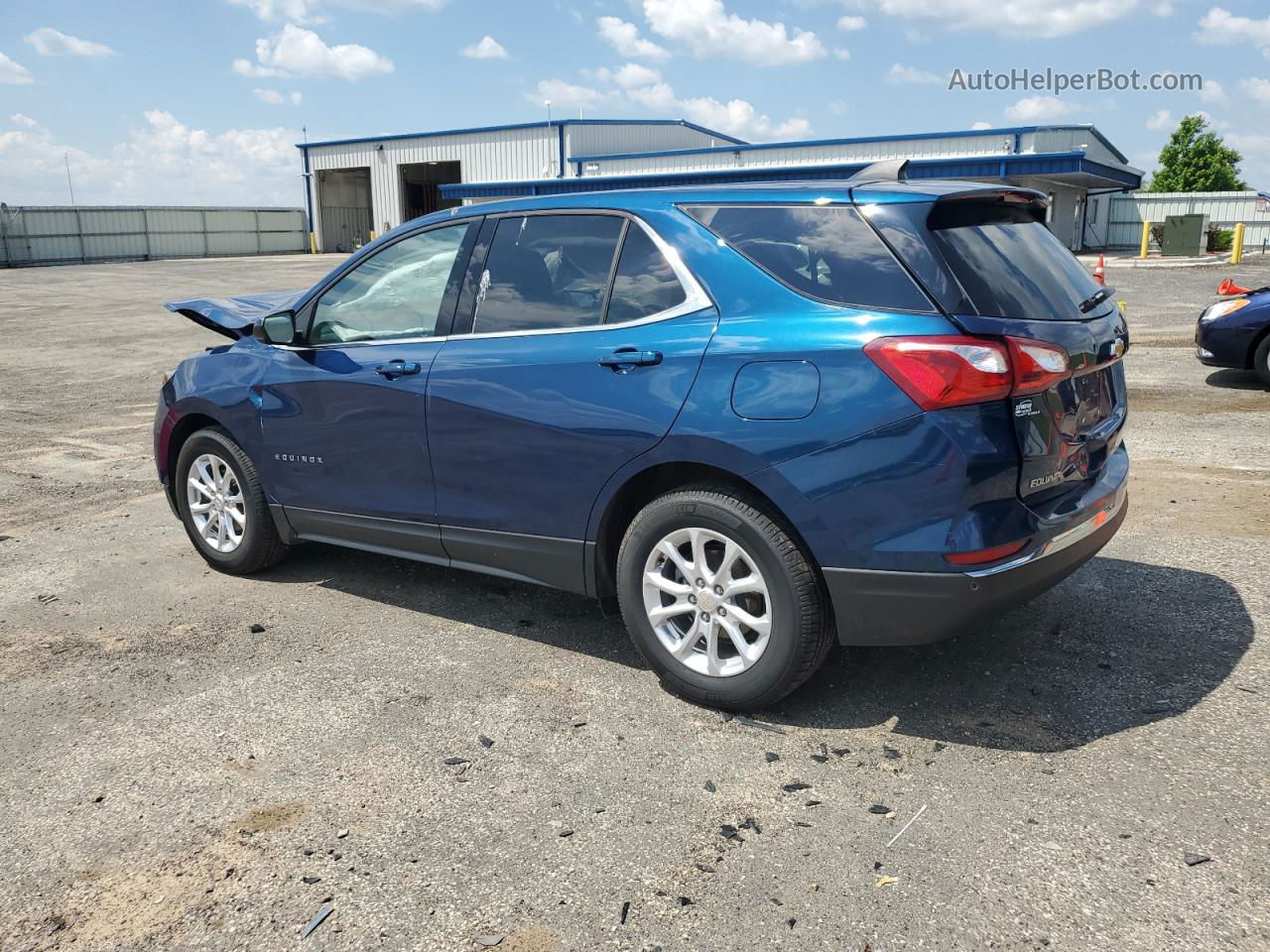 2020 Chevrolet Equinox Lt Blue vin: 3GNAXUEV2LL339353