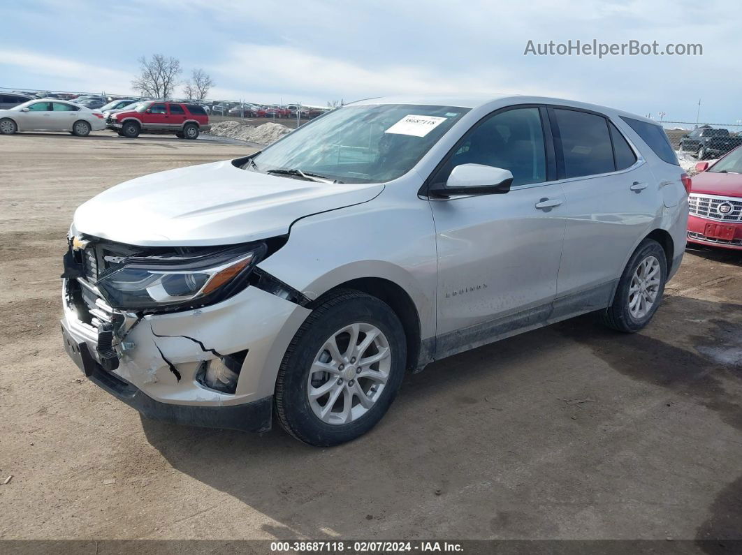 2019 Chevrolet Equinox Lt Silver vin: 3GNAXUEV3KL117175