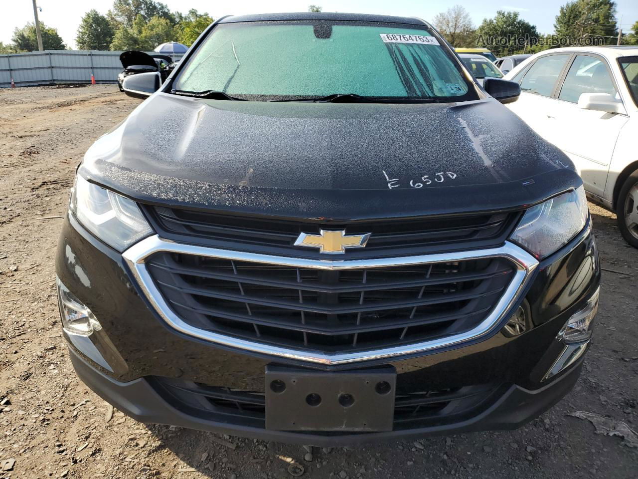 2019 Chevrolet Equinox Lt Черный vin: 3GNAXUEV3KL243410