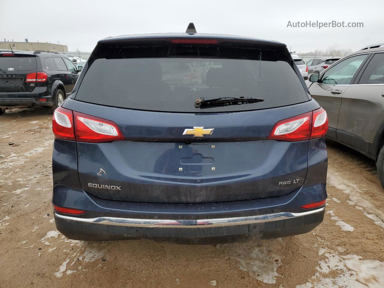 2019 Chevrolet Equinox Lt Blue vin: 3GNAXUEV3KL278805