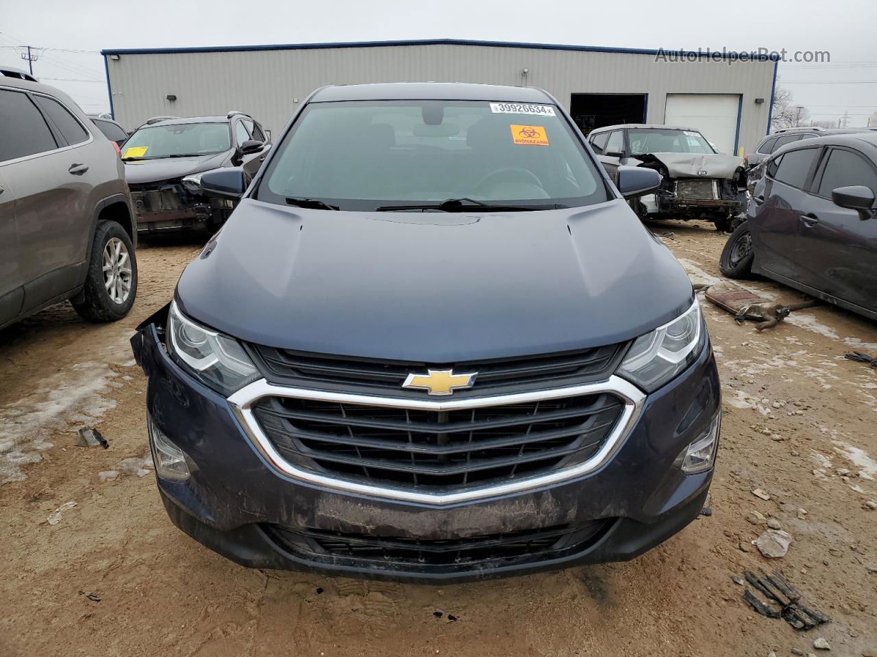 2019 Chevrolet Equinox Lt Blue vin: 3GNAXUEV3KL278805