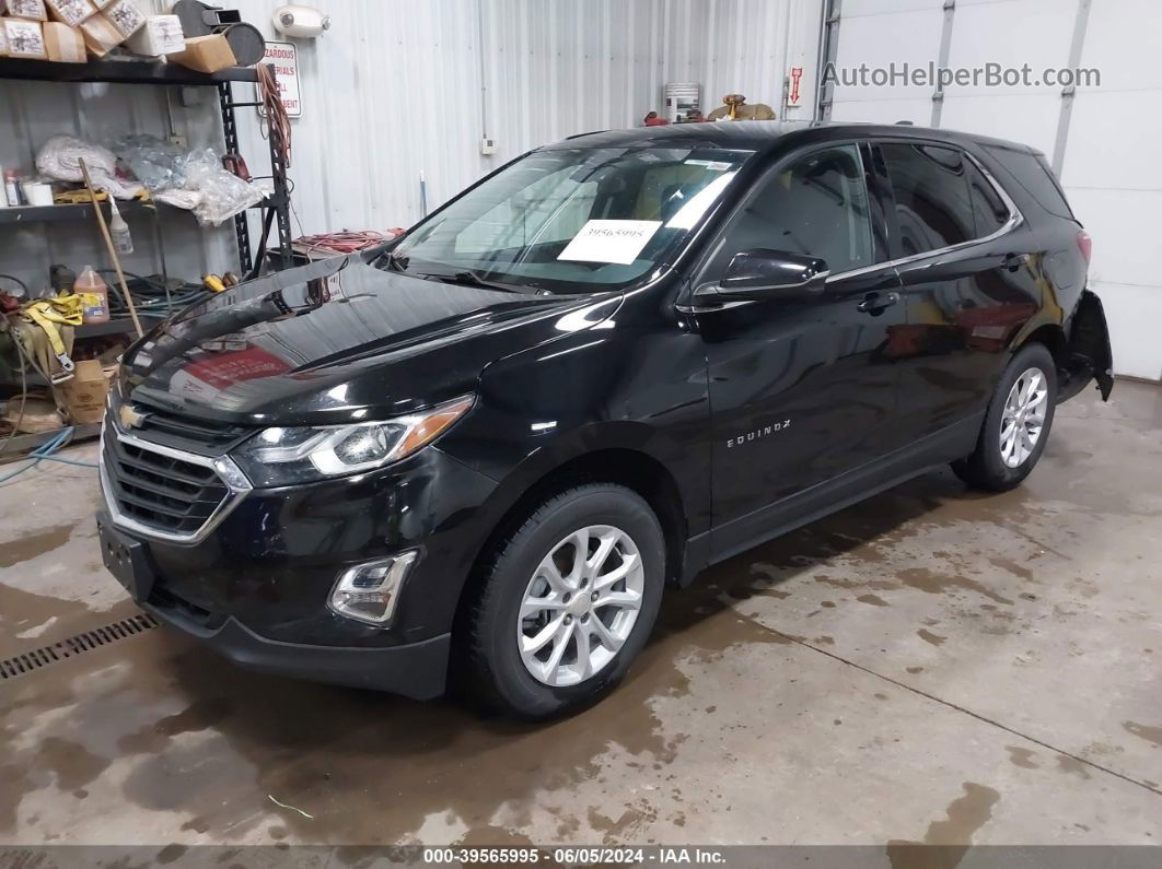 2019 Chevrolet Equinox Lt Black vin: 3GNAXUEV3KL391217