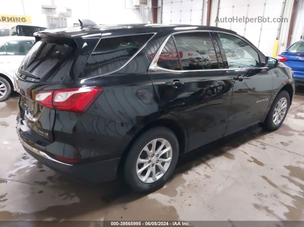 2019 Chevrolet Equinox Lt Black vin: 3GNAXUEV3KL391217