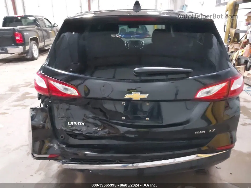 2019 Chevrolet Equinox Lt Black vin: 3GNAXUEV3KL391217