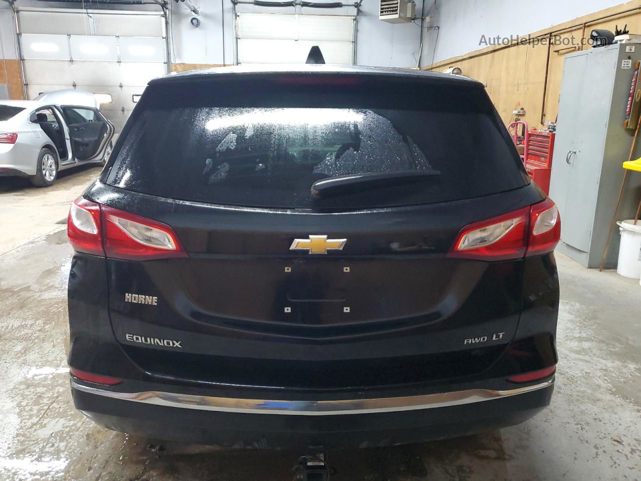2019 Chevrolet Equinox Lt Black vin: 3GNAXUEV3KL398619