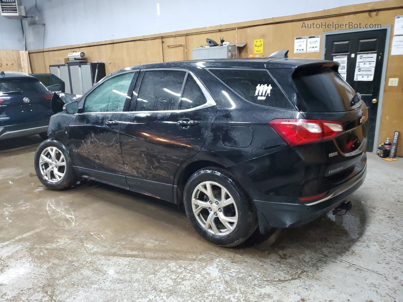 2019 Chevrolet Equinox Lt Black vin: 3GNAXUEV3KL398619