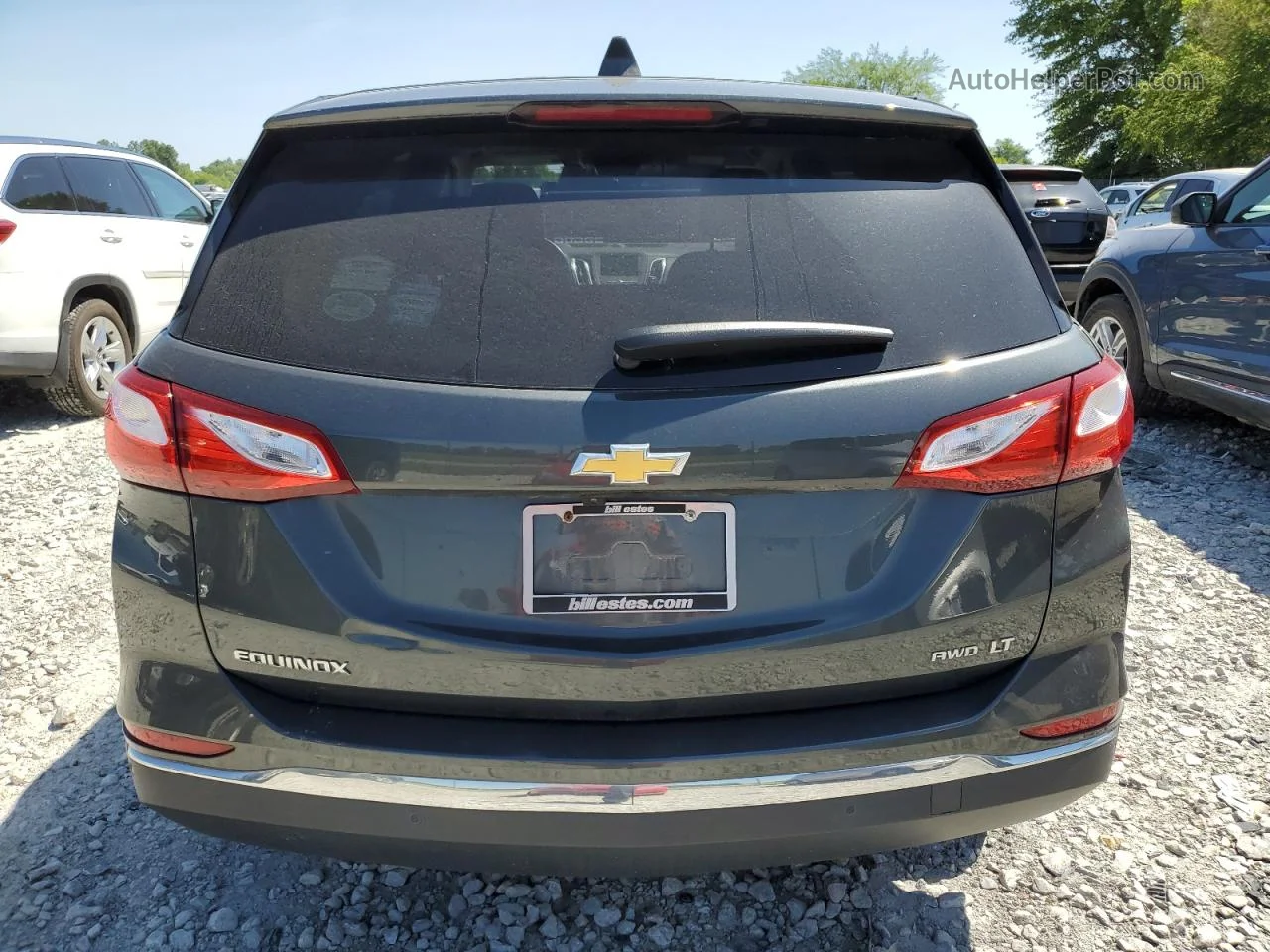 2019 Chevrolet Equinox Lt Gray vin: 3GNAXUEV3KS638354