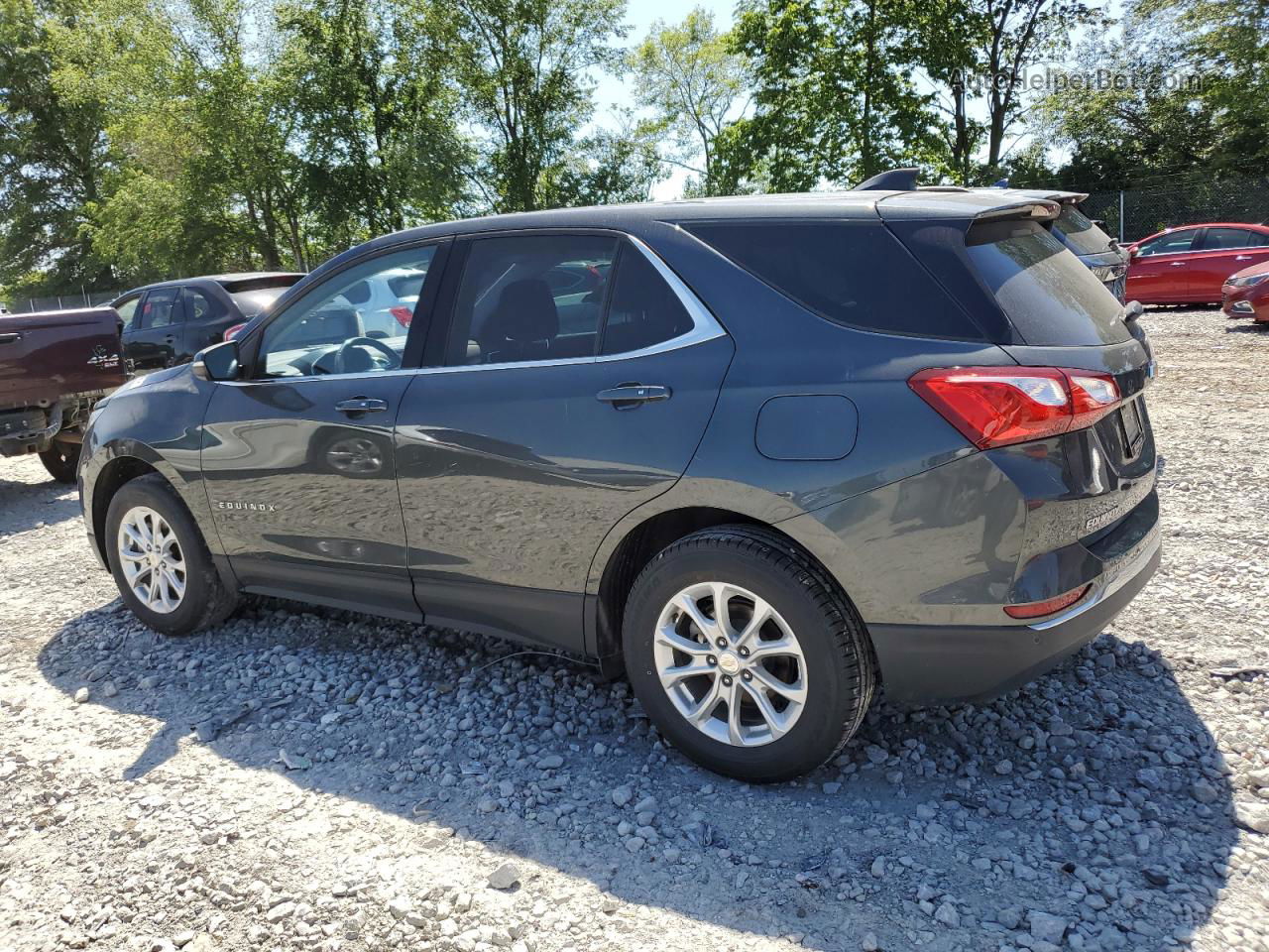 2019 Chevrolet Equinox Lt Серый vin: 3GNAXUEV3KS638354