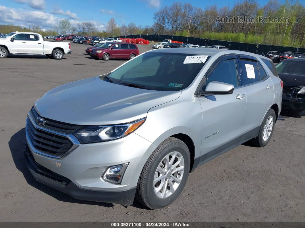 2020 Chevrolet Equinox Awd Lt 1.5l Turbo Silver vin: 3GNAXUEV3LL282967