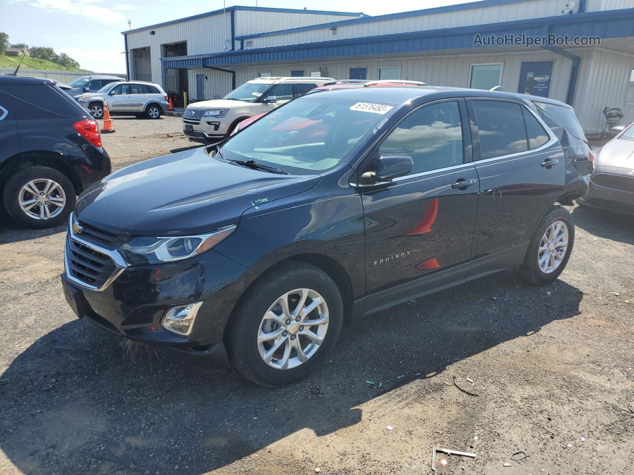 2020 Chevrolet Equinox Lt Black vin: 3GNAXUEV3LS651526