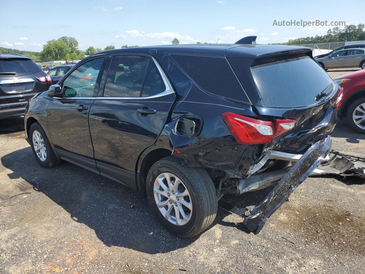 2020 Chevrolet Equinox Lt Black vin: 3GNAXUEV3LS651526