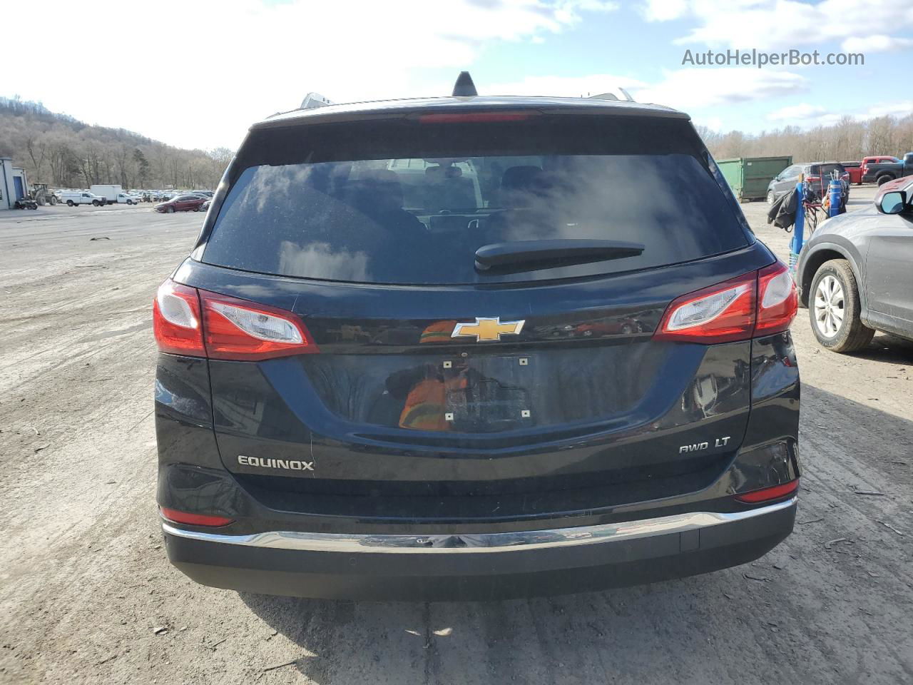 2019 Chevrolet Equinox Lt Black vin: 3GNAXUEV4KL103124