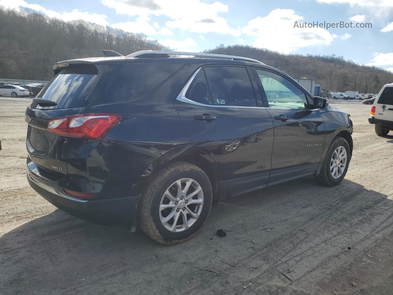 2019 Chevrolet Equinox Lt Black vin: 3GNAXUEV4KL103124